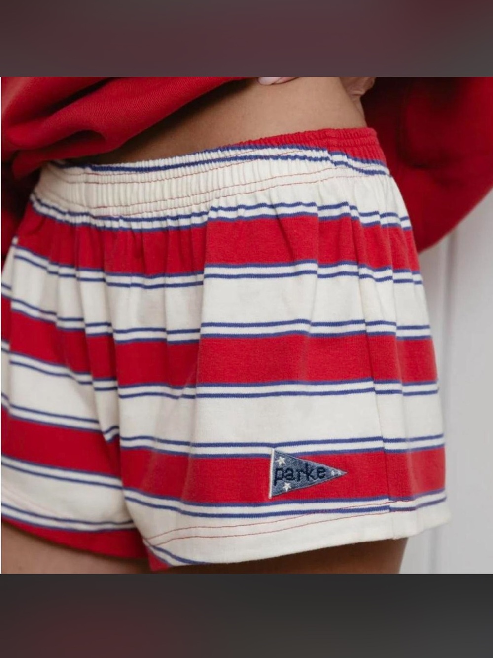 ISO Parke Cotton Shorts in Lighthouse - M